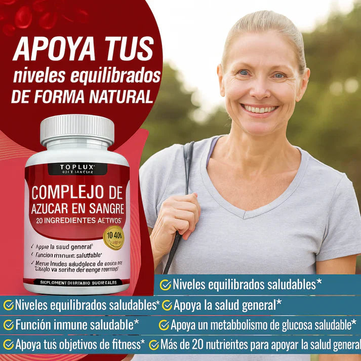 Blood Sugar – regula tus niveles de azúcar y mejora tu energía