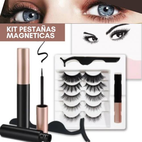 KIT DE PESTAÑAS MAGNÉTICAS