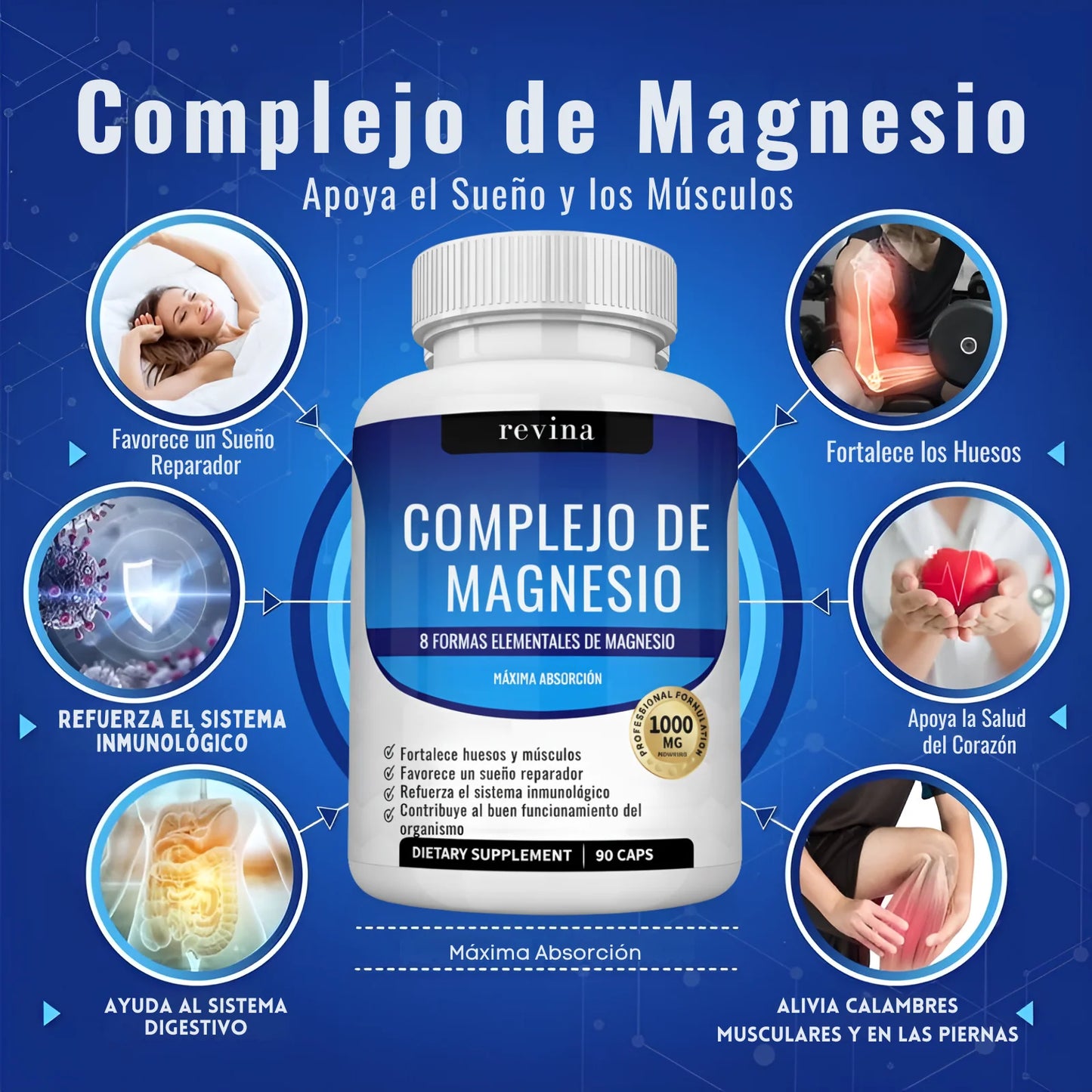 Revina™ Complejo de Magnesio 🎁 OFERTA 2 X 1 🎁