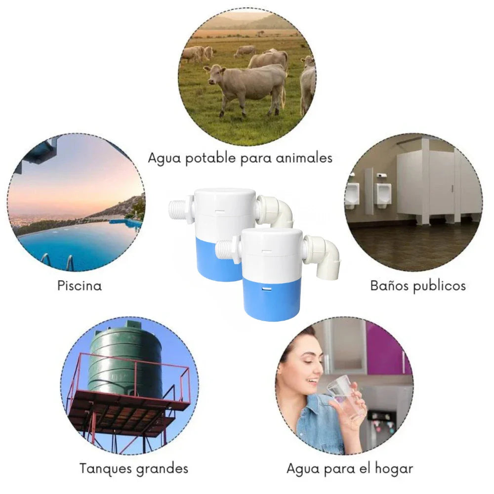 Evita desbordes en tu tanque: Válvula de Control de Nivel de Agua Automatica