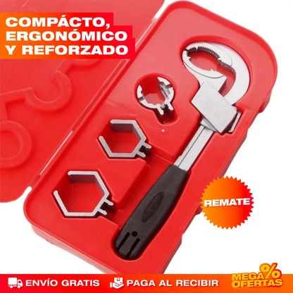 LLAVE DE PLOMERÍA AJUSTABLE