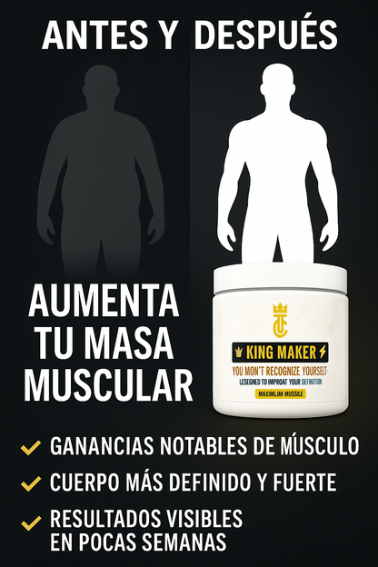 👑 KING MAKER – Activa tu Potencial Masculino 🔥