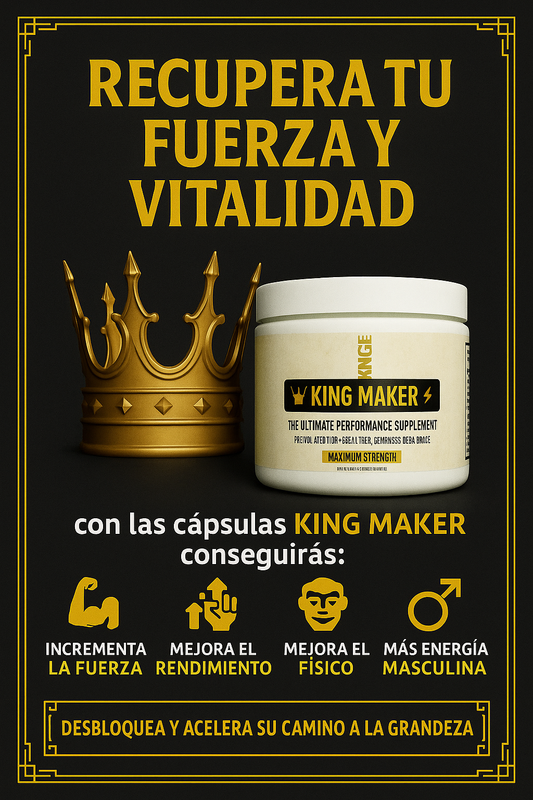 👑 KING MAKER – Activa tu Potencial Masculino 🔥