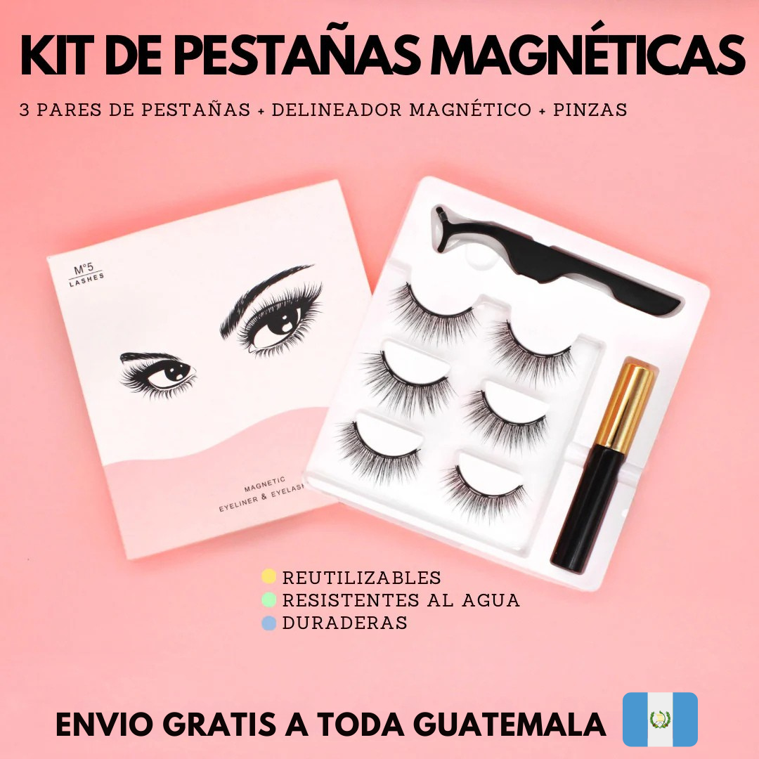 KIT DE PESTAÑAS MAGNÉTICAS
