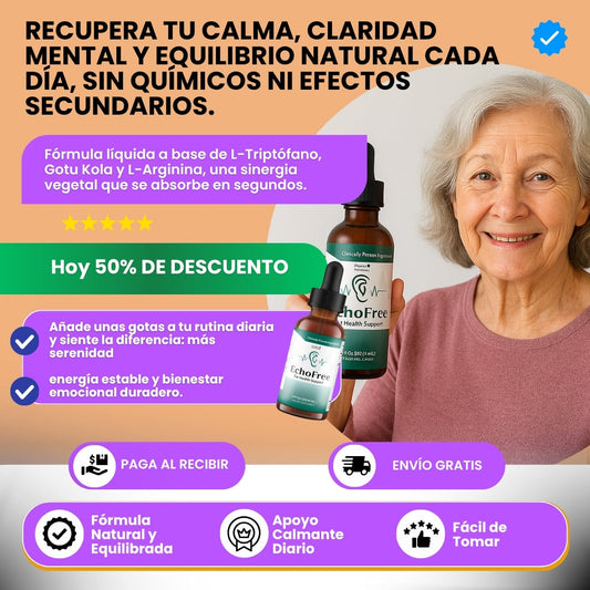 Echofree Gotas para dolor de oidos