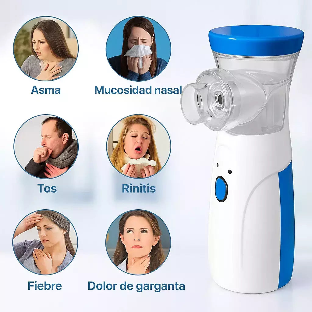 Nebulizador Portátil  Oferta 30% de Descuento